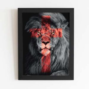 QUADRO LEÃO CRUZ